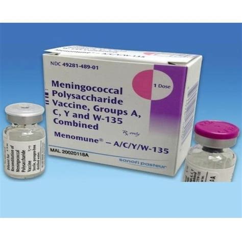 meningococcal conjugate acwy vaccine